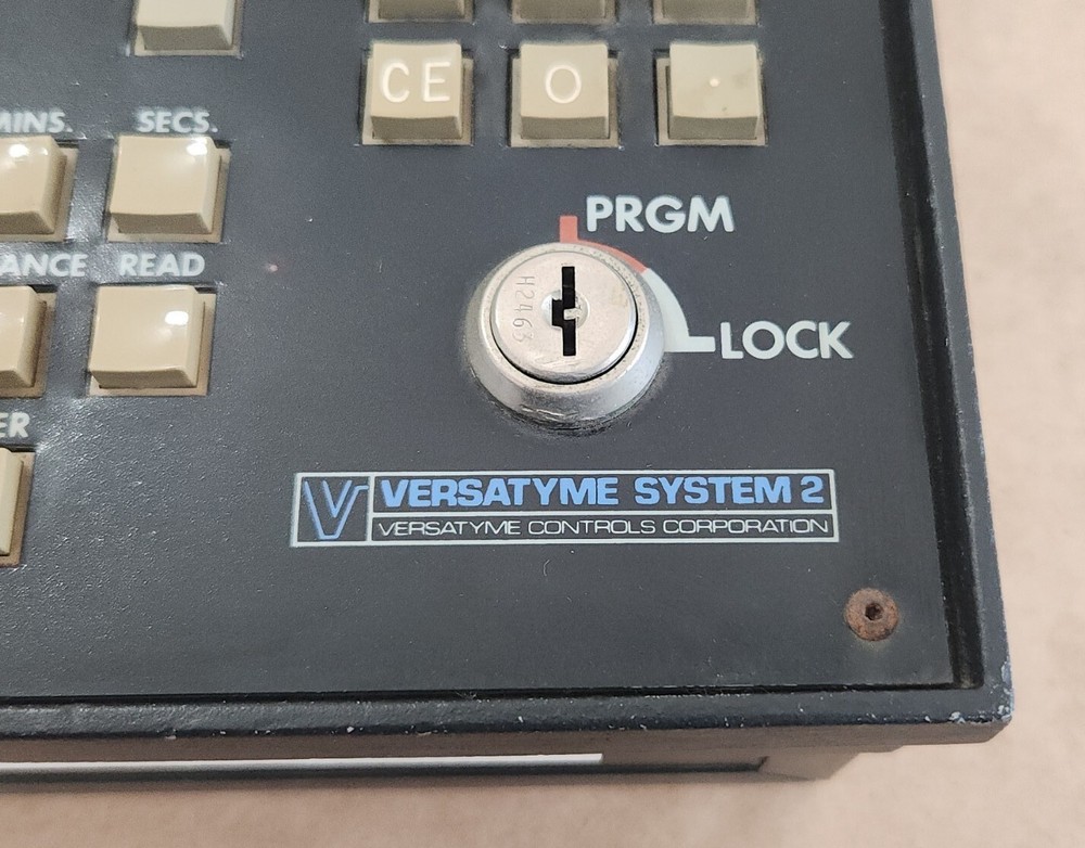 *PREOWNED* Versatyme Controls 7501-0104 Programming Head w/ Keys + Warranty!