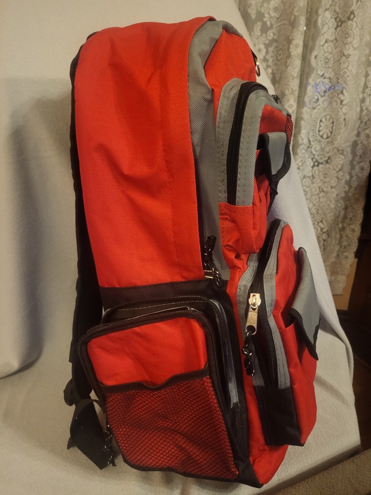 Emergency Zone Backpack Red
