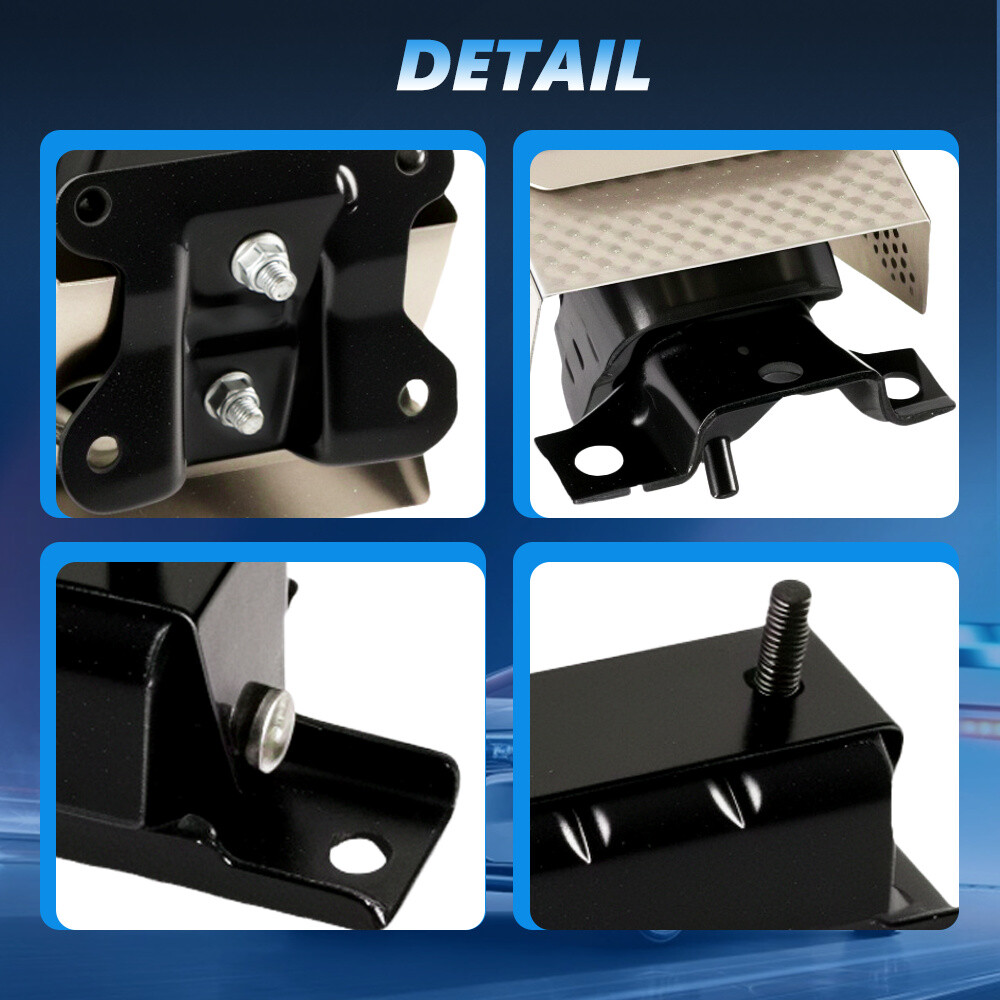 3PC Front Engine & Trans Mounts Set for 07-14 Chevrolet GMC Cadillac Auto Trans