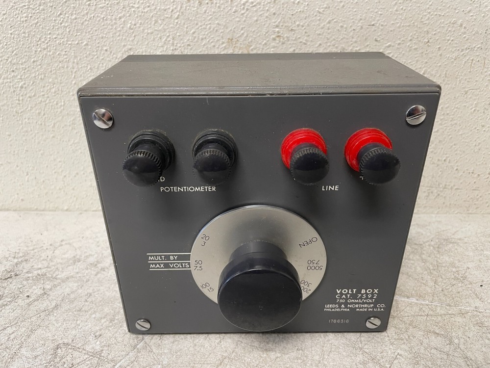 Leeds & Northrup 7592 Multi-Range Volt Box – Vintage Test Equipment