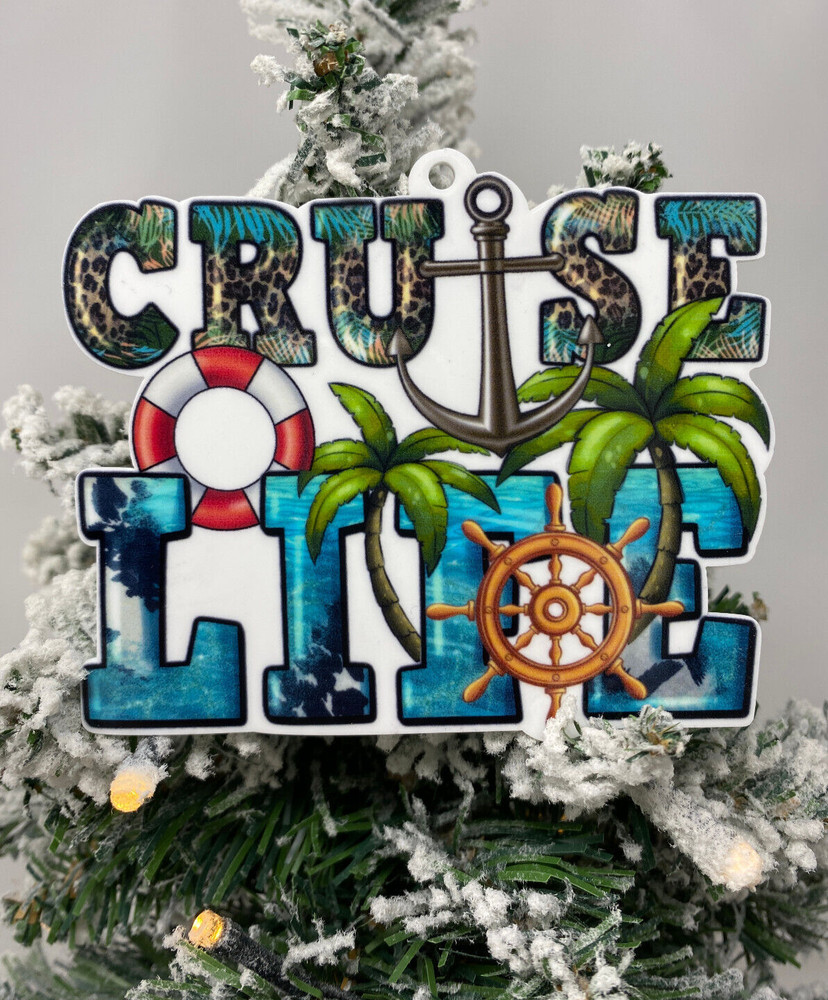 Cruise Ship Christmas Ornament - New