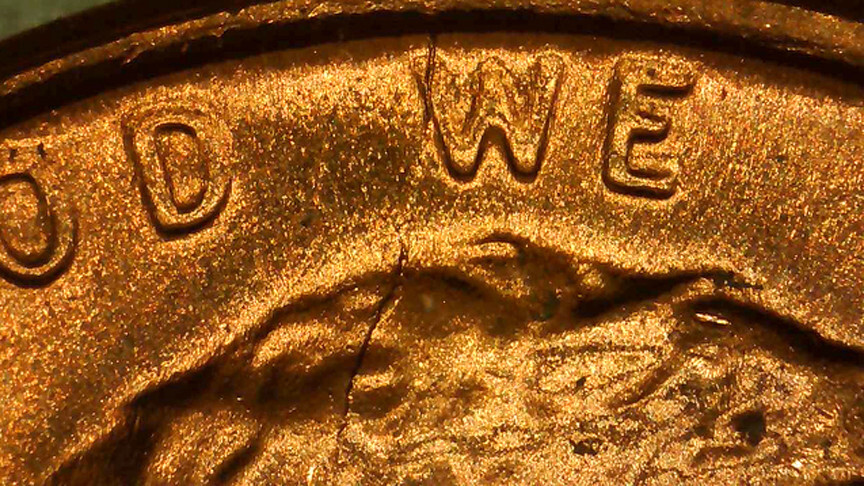 1971 D Lincoln Cent BU Red- Spike Head- Unlisted