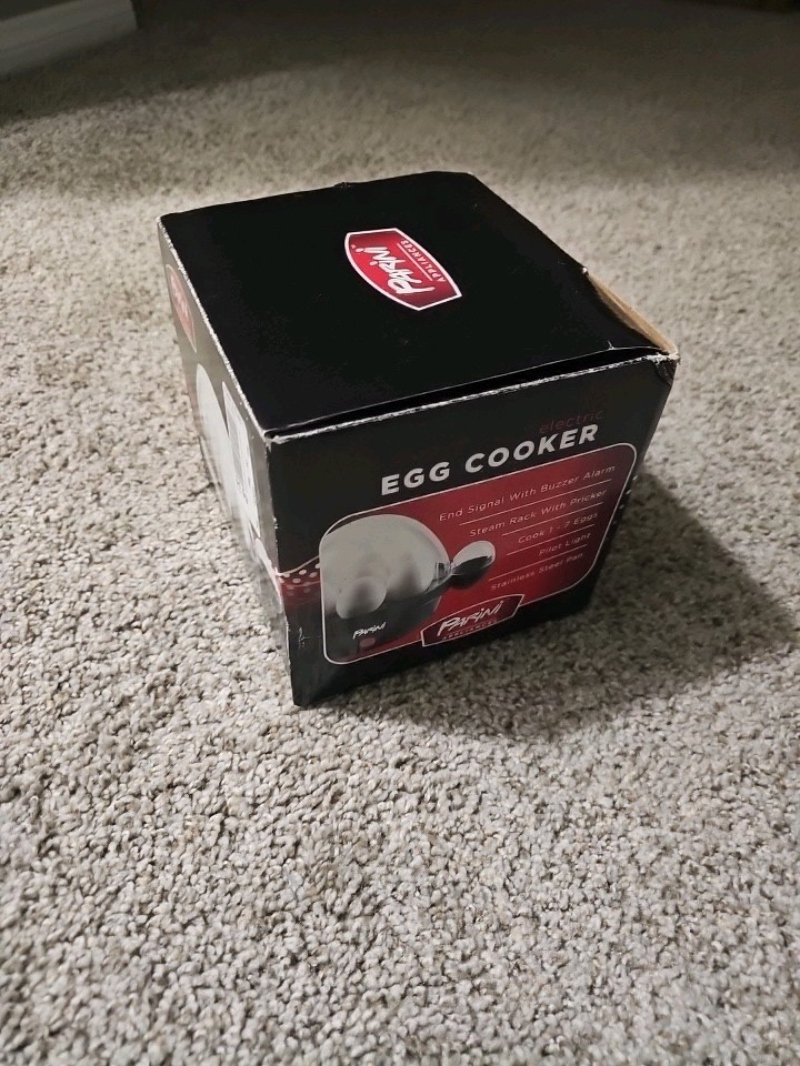 Parini Electric Egg Cooker Perfect for Hard Boiled Eggs Deviled Eggs