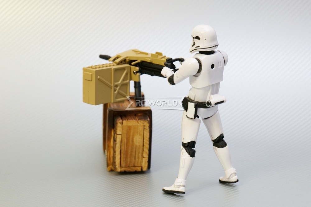 RC 1/10 Scale Accessories TOP Mounted MACHINE GUN Automatic