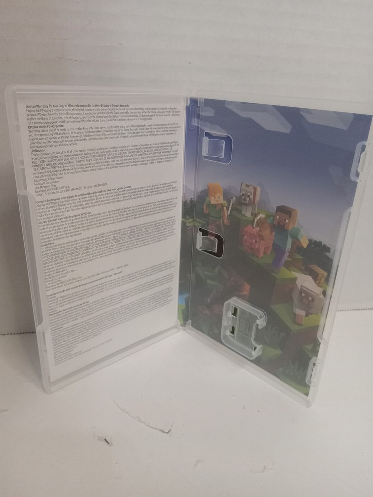 Nintendo Switch Minecraft 2018 CASE ONLY