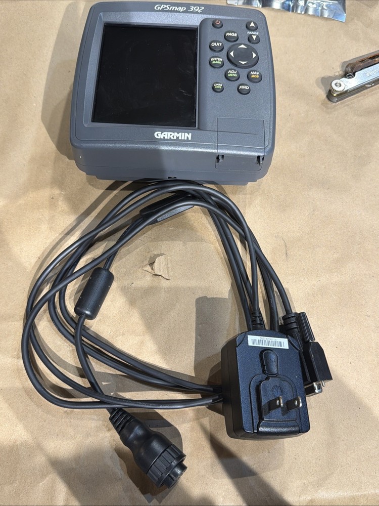 Garmin GPSMAP 392 GPS ChartPlotter Display (TESTED)