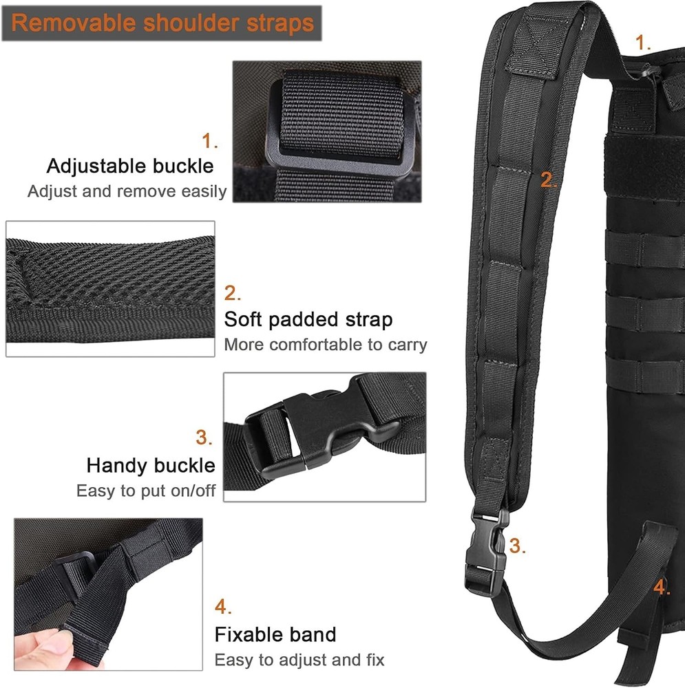Adjustable Shoulder Strap Arrow Quiver