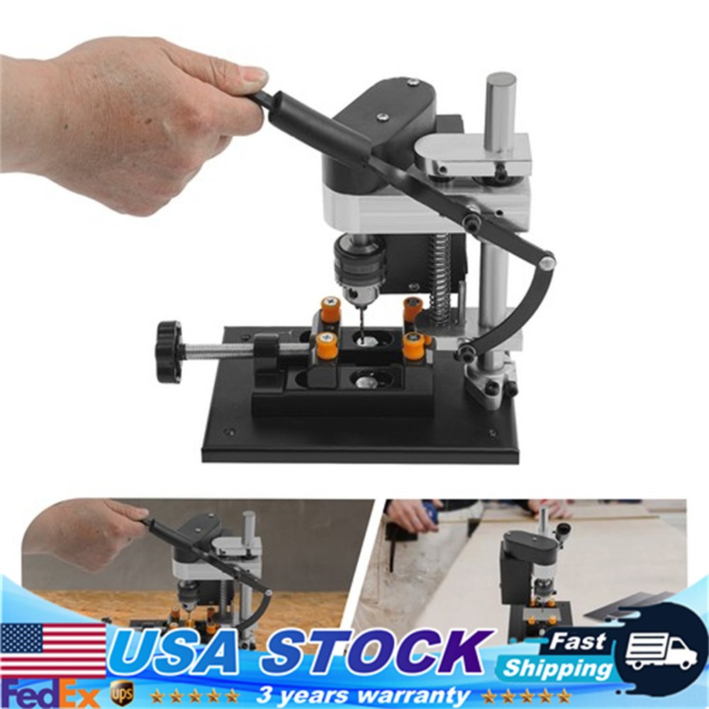 Power Bench Drill, Mini Drill Press, Adjustable Speed Electric Drilling Machine