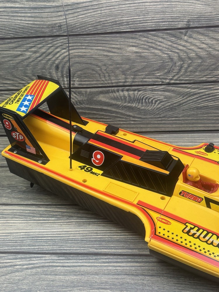 Vintage Remco Thunderhawk Remote Control Boat RC Remote CLEAN UNTESTED AS IS