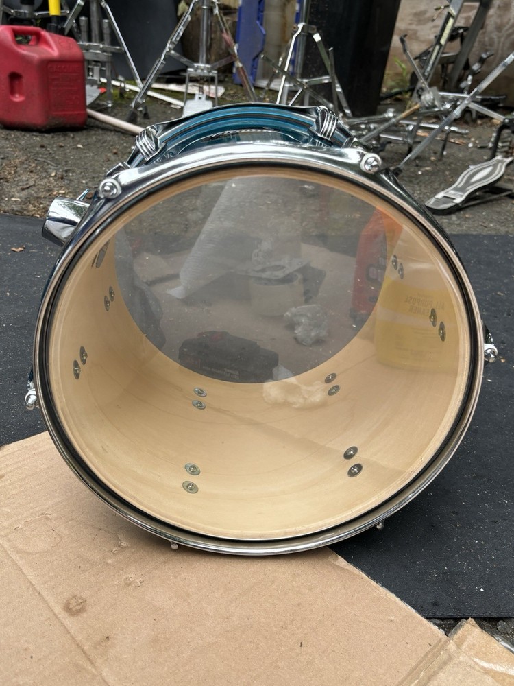 Ludwig Accent CS Combo Blue Drum 12” Tom Drum
