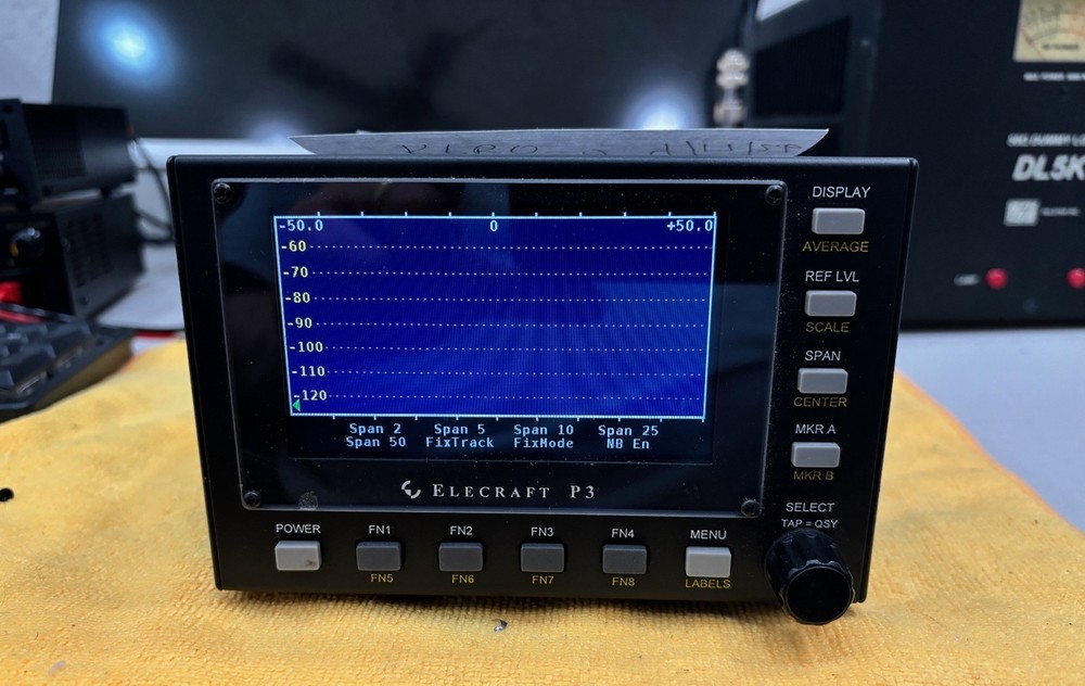 Elecraft P3 Panadapter   -    # 558  VGA SVGA  Nice