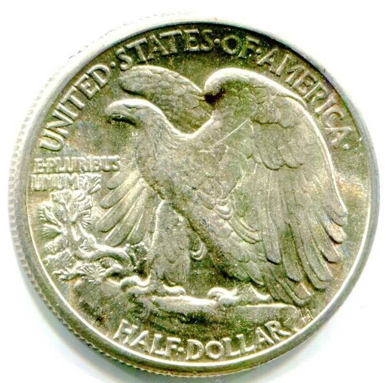 1941 Silver Walking Liberty Half Dollar !! Mint State !!