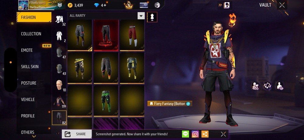 Free Fire Account $300+ Spent