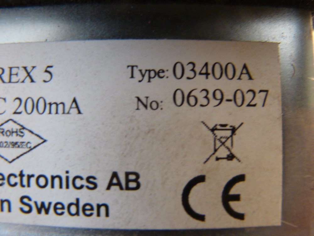 Beijer Electronics CIMREX5 Display Type 03400A