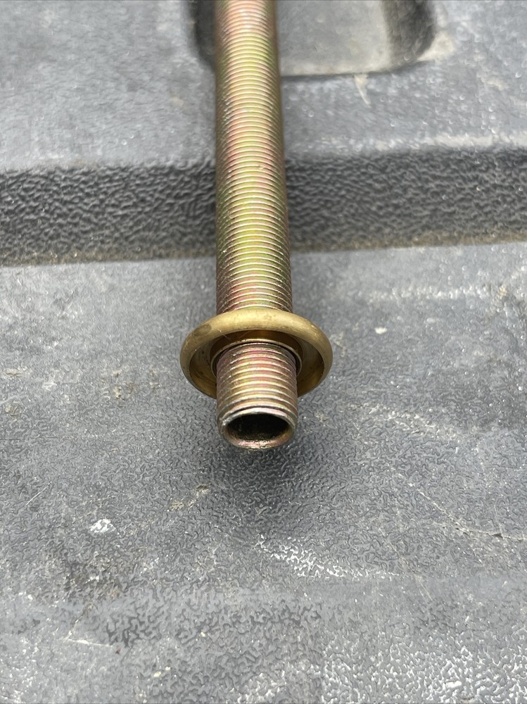 5/8” UNF SOLID BRASS TURNED END CAP CHECK RING THREADED 1/8 IPS LOT OF 6