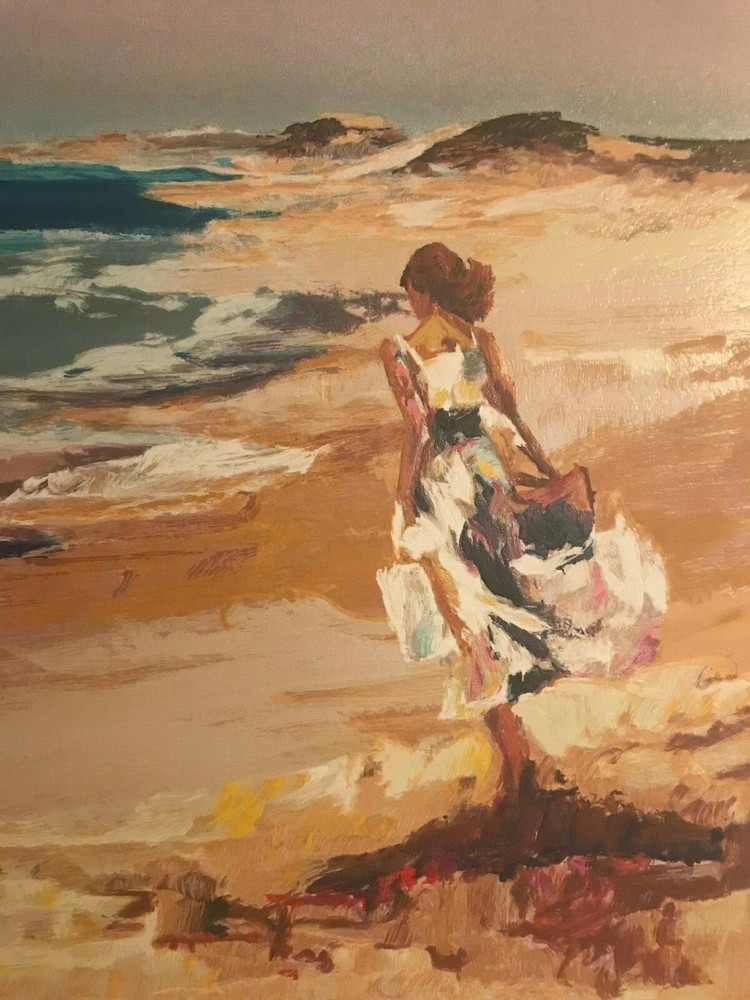 Mark King, "By the Sea 1994" signed & numbered serigraphs ~ 3 Available