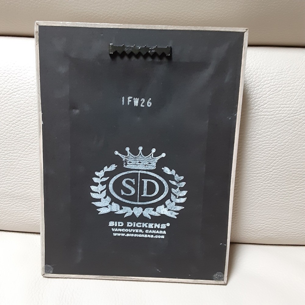 Sid Dickens White Wood Frame Tile (IFW26) "Devotion" Retired