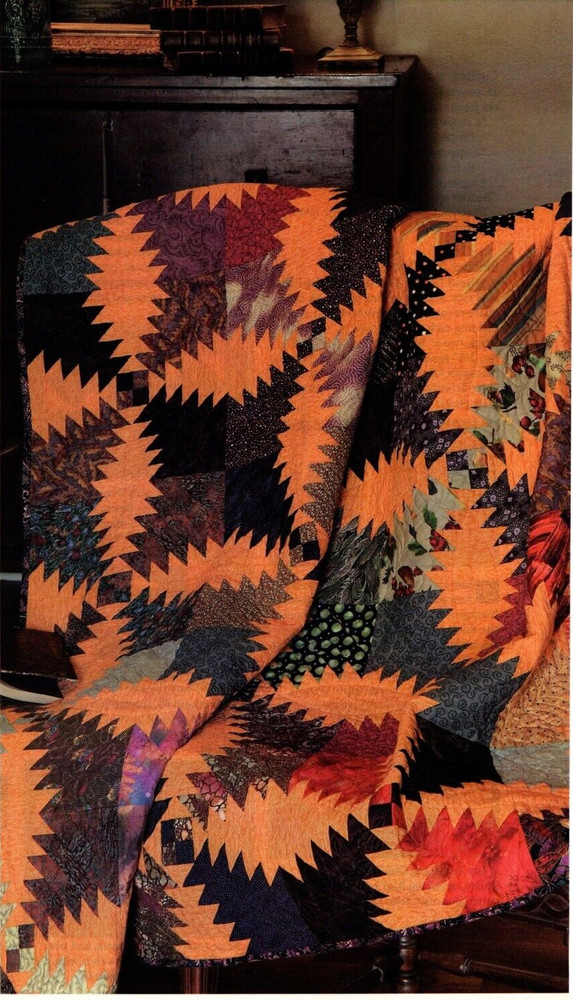 Persimmon Plate Quilt Pattern Pieced CK