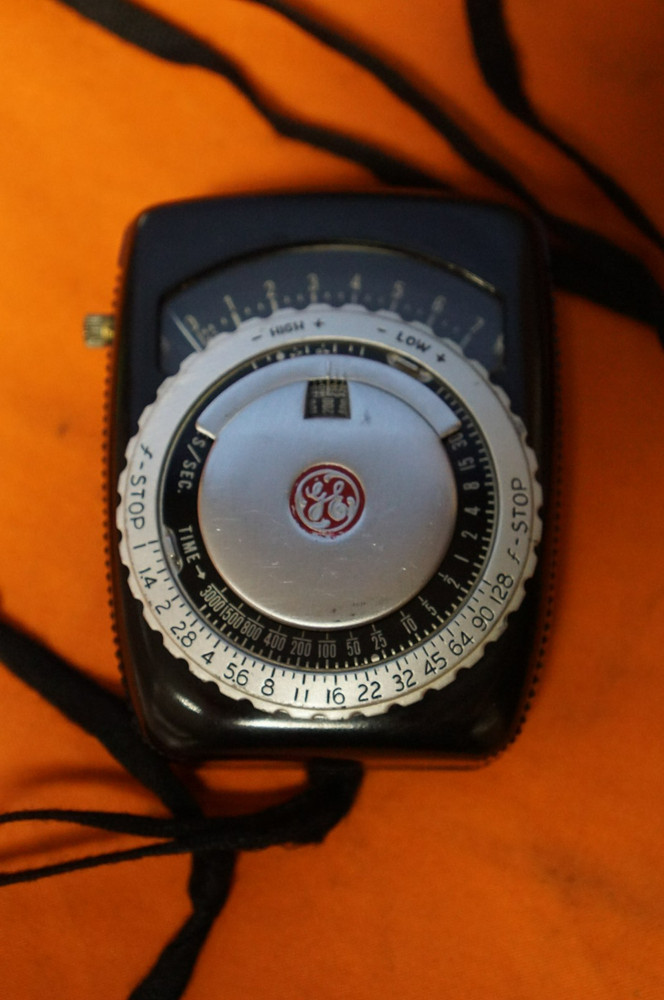 GE General Electric Exposure Meter PR-1 Film
