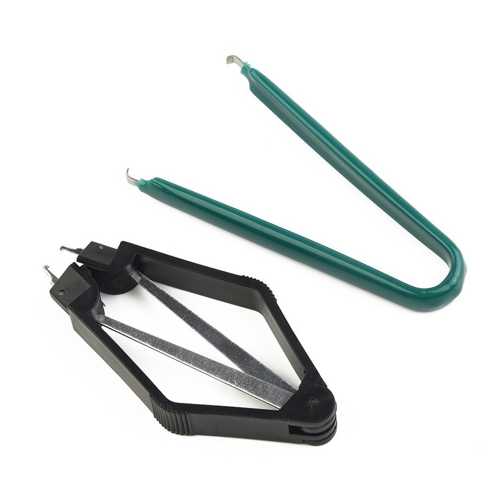 Set Chip extractor U Type Flat IC Component Puller Equipment Plier