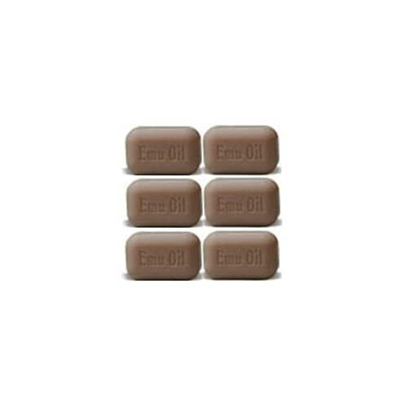 Emu Oil Soap Bar, 6 Count
