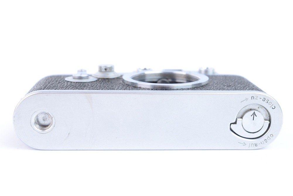 Leica IIIf Rangefinder Camera #717207. Case only. Circa 1954.