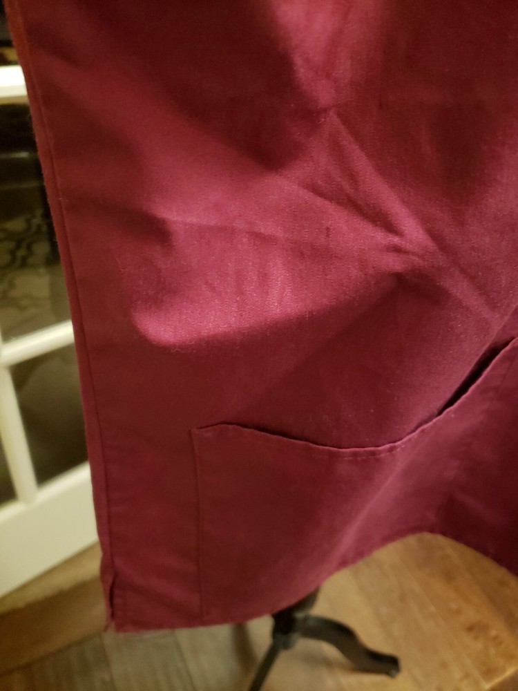 XXL Two Solid Color Scrub Tops With Pockets By Crest