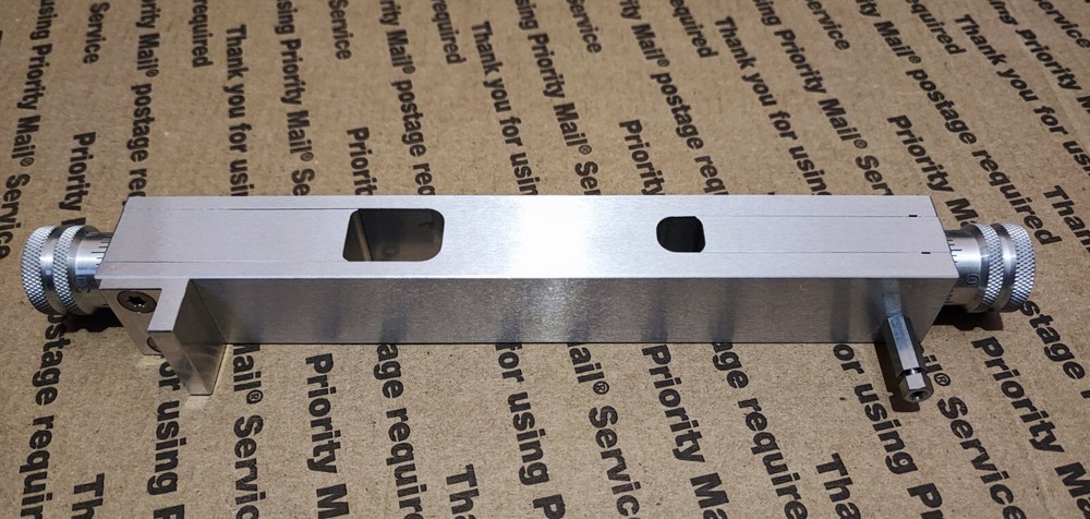 ALUMINIUM ADJUSTABLE UNIVERSAL CHARGE BAR D /DS FOR MEC PROGRESSIVE RELOADER