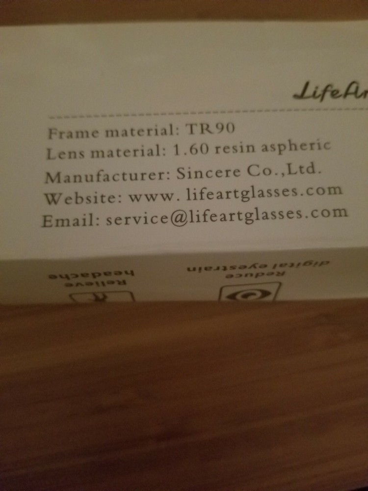 LifeArt Blue Light Blocking Glasses, Anti Eyestrain, Computer Reading...