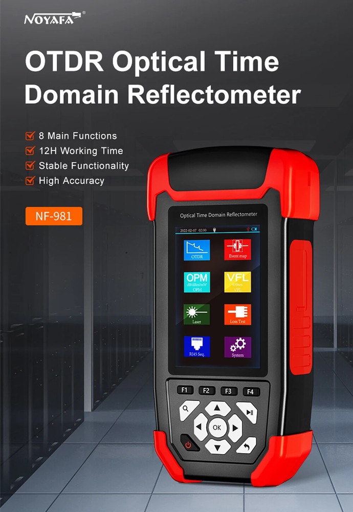 Fiber Optic Tester Tool Optical Power Meter Optical Fiber Light Source FC SC