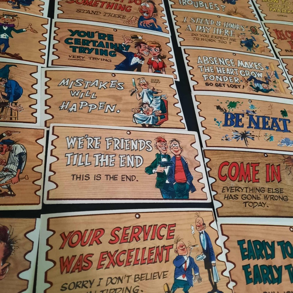 1959 "Wacky Plaks" Cards