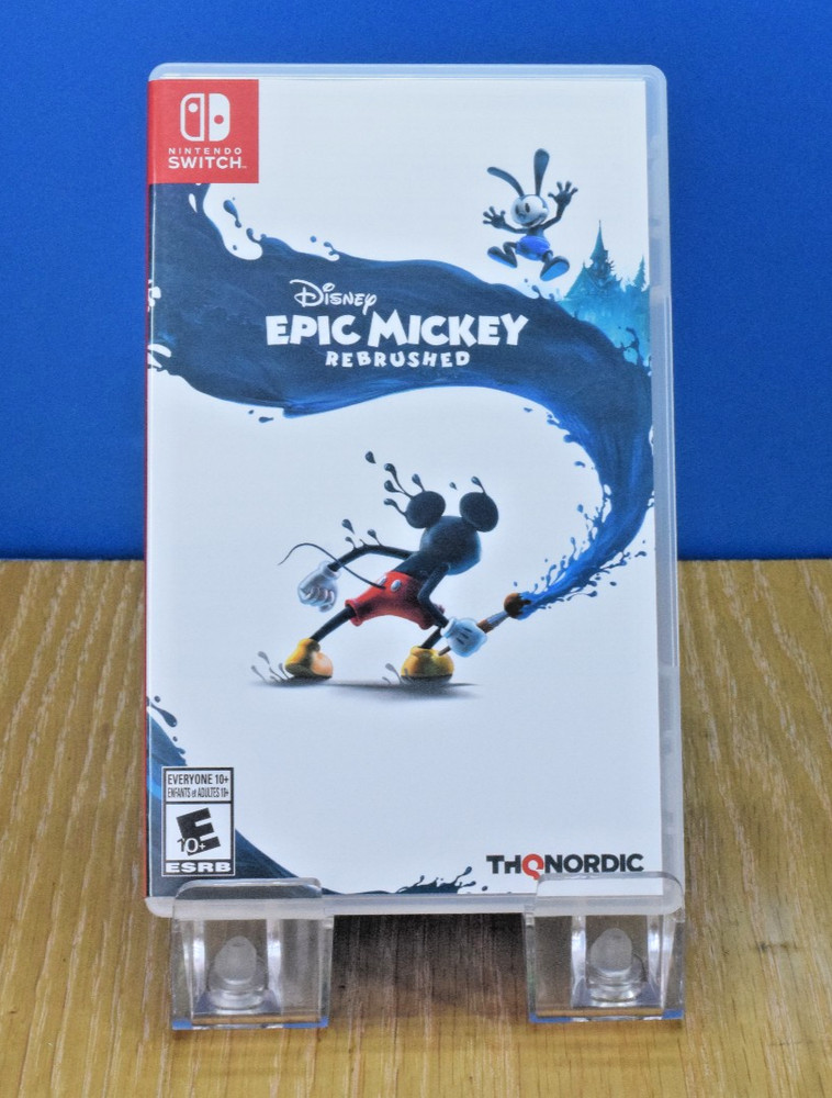 Epic Mickey Rebrushed Replacement Game Case