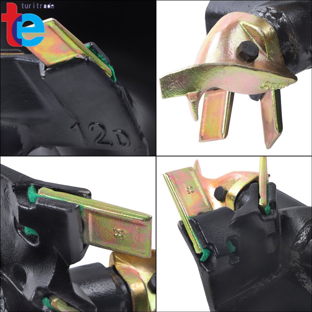 12" Auger Bit 48" Depth, 2" Hex Skid Steer Ready For Post Hole Digger