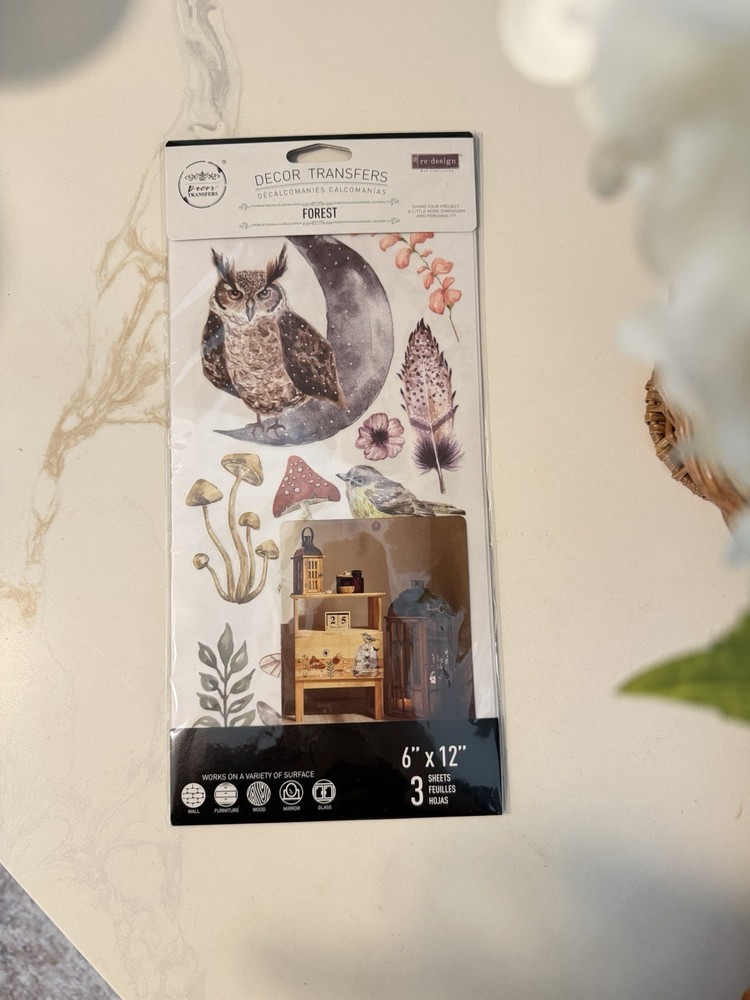 Decor Transfers Redesign Prima Forest 6” By 12”