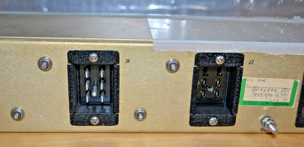 Original NASA/JPL Vintage Power Panel Assembly ~ Obsolete Electronics Space Race