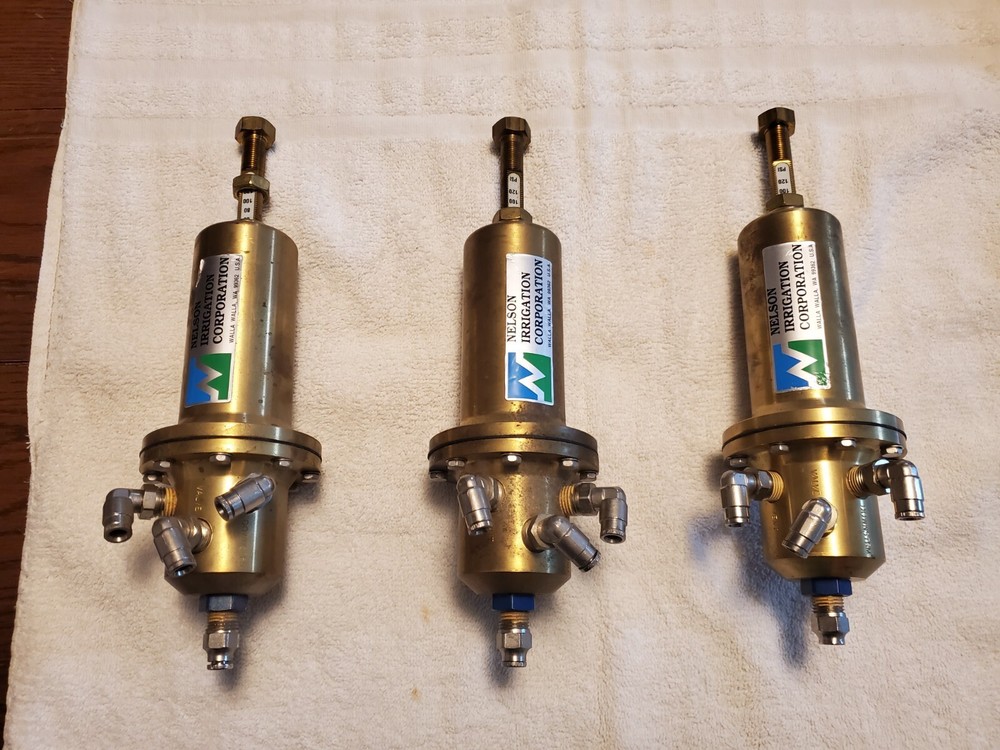 Nelson Irrigation Pressure Reducing Pilot Control 3 Way Up Stream Valve