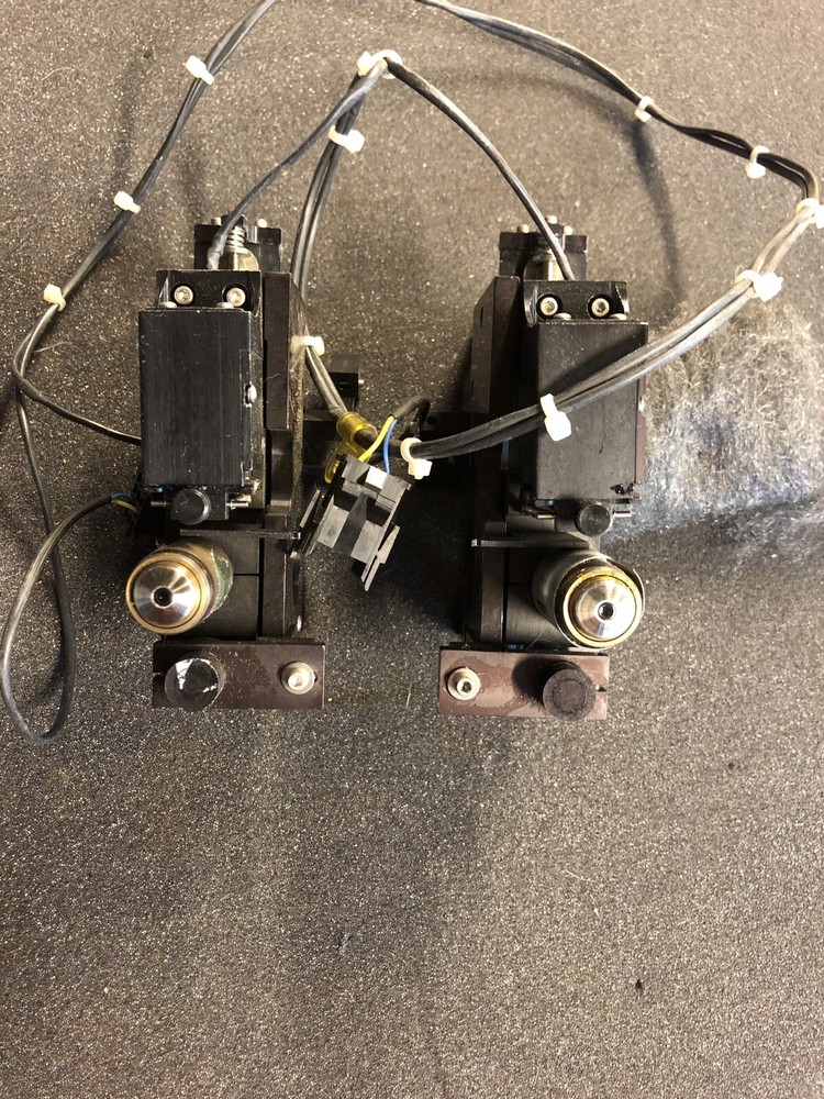 Microscope Objective Mounting Brackets Attachment Staging Lab Equipment Lenses