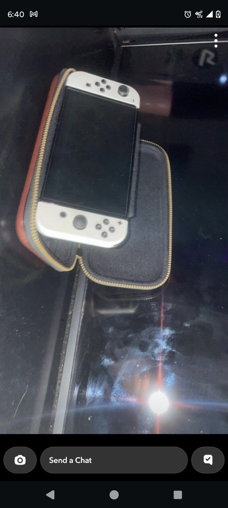 Nintendo Switch OLED Bundle with Controllers, Games, Zelda Carrying Case