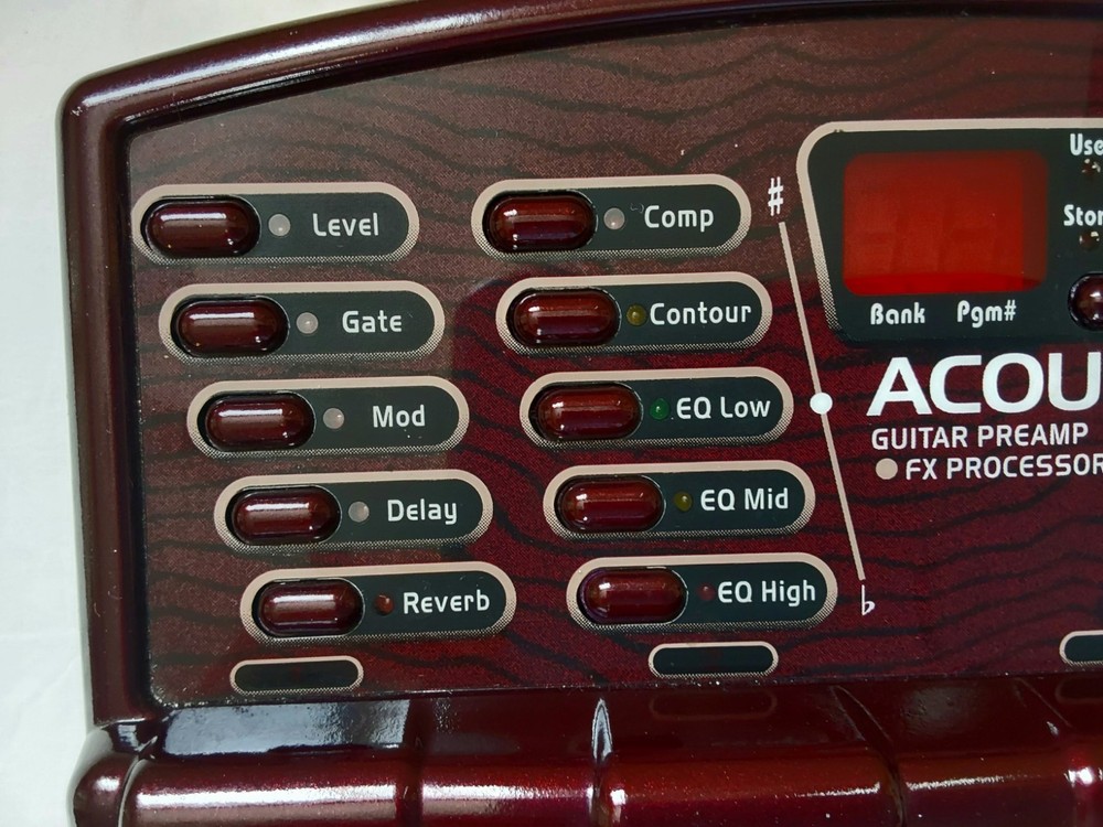 DOD AcousTEC Acoustic Guitar Multi Effects Processor Pedal