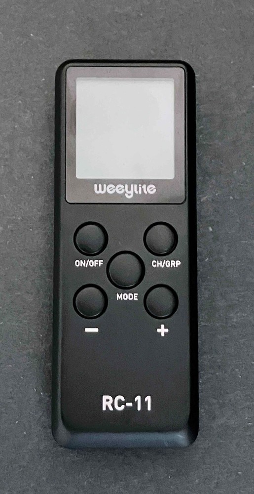 Weeylite RC-11 Remote Control for Weeylite & Vitrox Lights