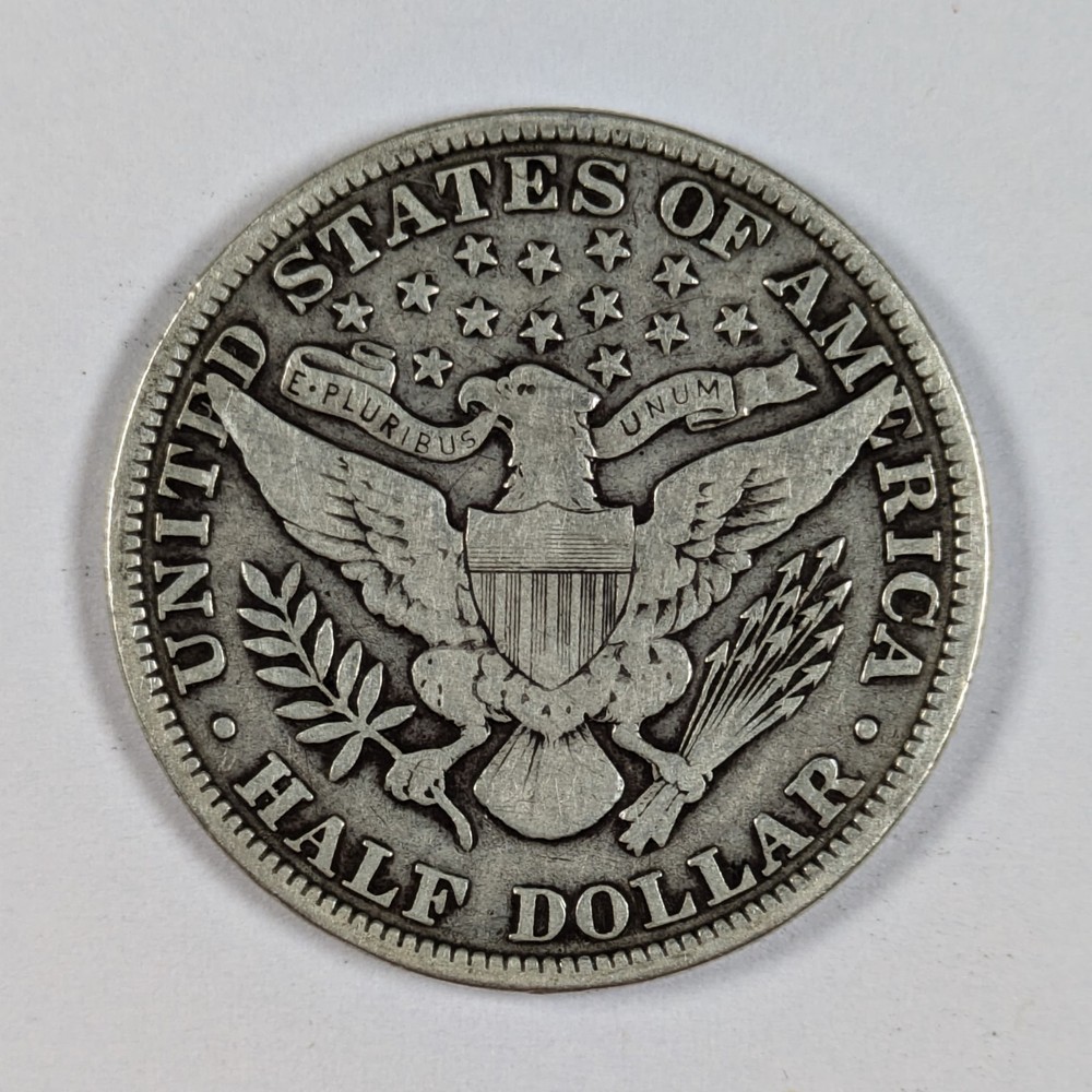 1913 Barber Silver Half Dollar FINE