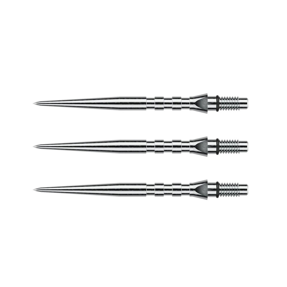 Winmau Switch Steel Tip Points - Grooved Silver 40mm