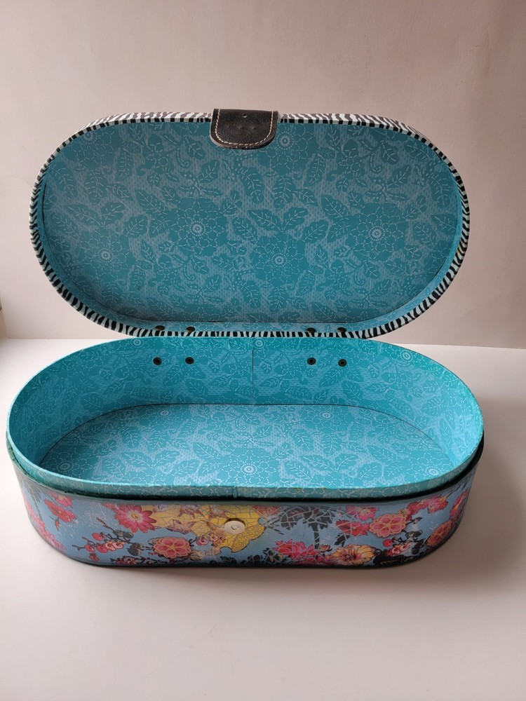 Punch Studio Set Of Nesting Decorative Storage Boxes Nice!