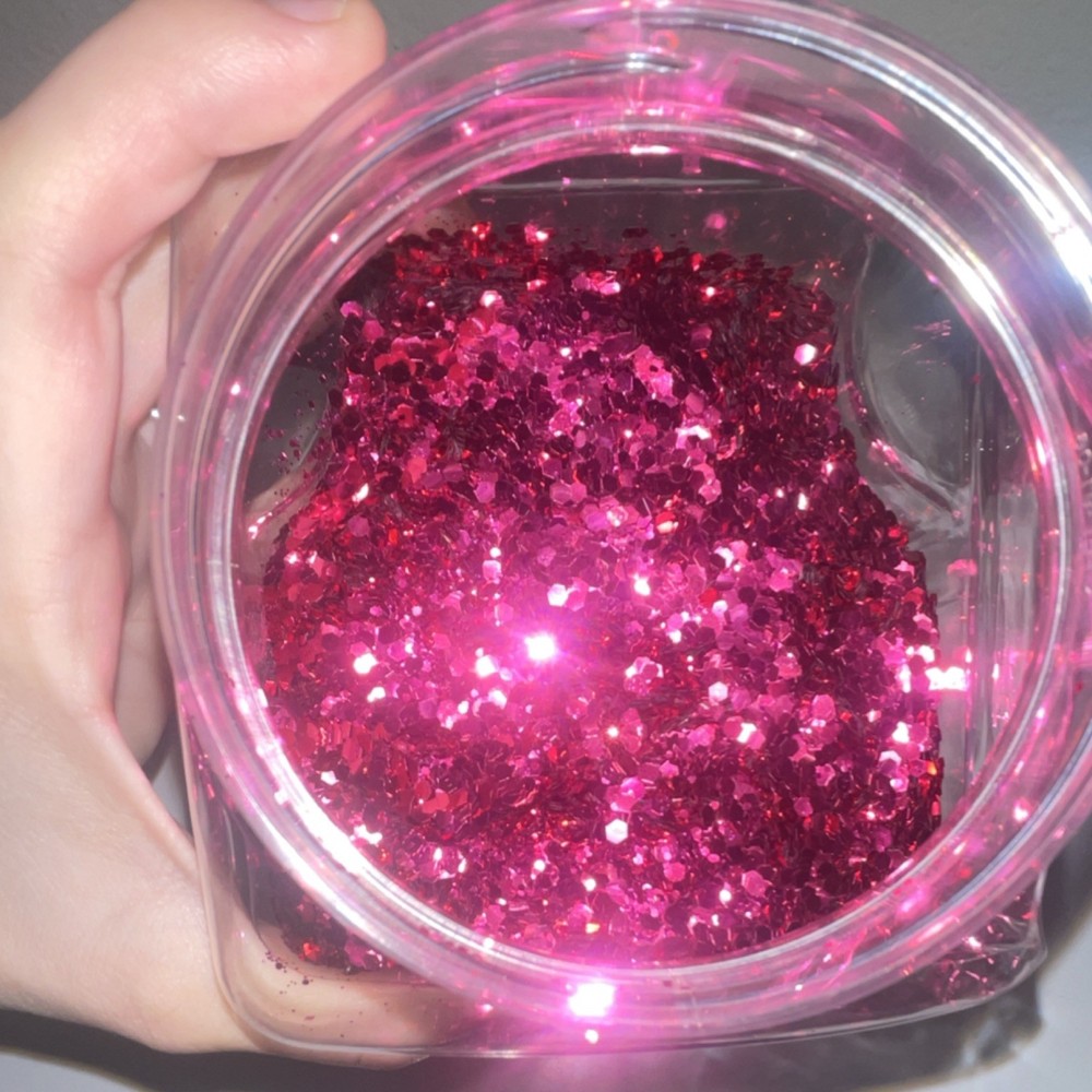Ruby 2oz chunky glitter
