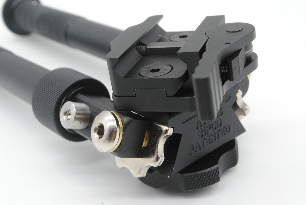6.5-9'' inch Bipod Adjustable Pivoting Mount Tilting with Quick Release Adapter