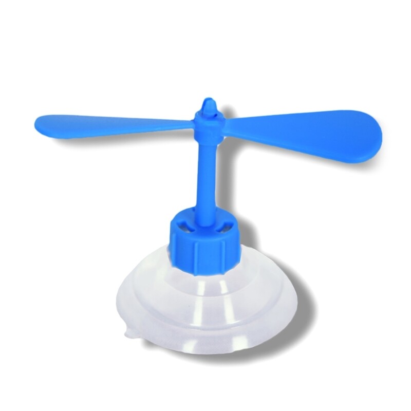 (Blue)Helmet Propeller For Motorcycle Premium Rubber And Plastic With