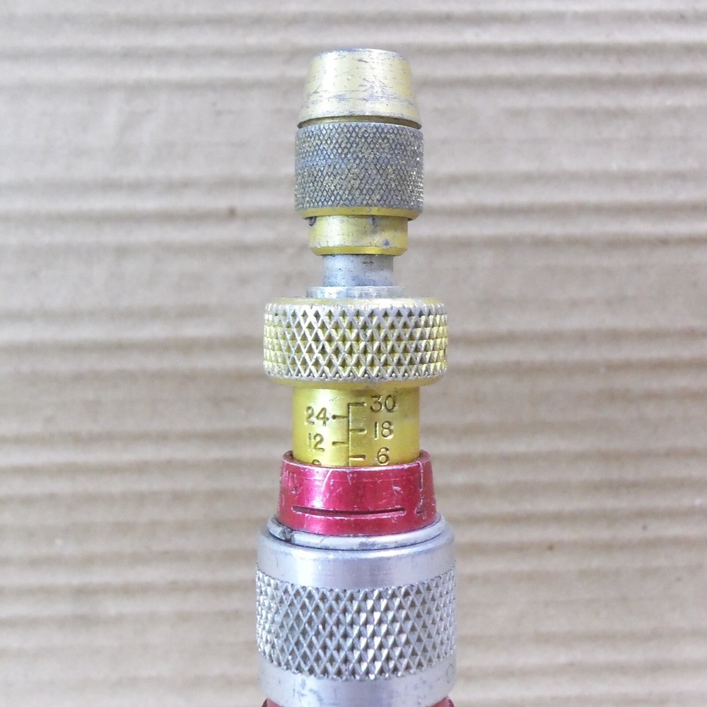 UTICA TS-30 ADJUSTABLE TORQUE LIMITING SCREWDRIVER TS30 0-30 LB IN