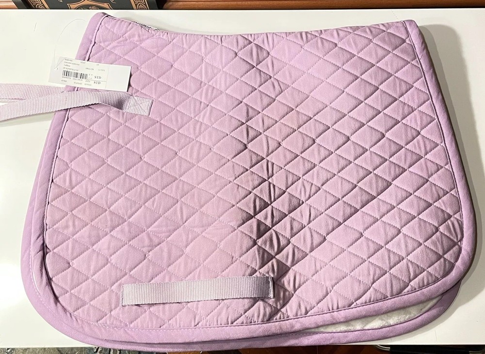 Tuff Rider Quilted Lilac,  Basic Pony  Saddle Pad 159 Standard General 106882