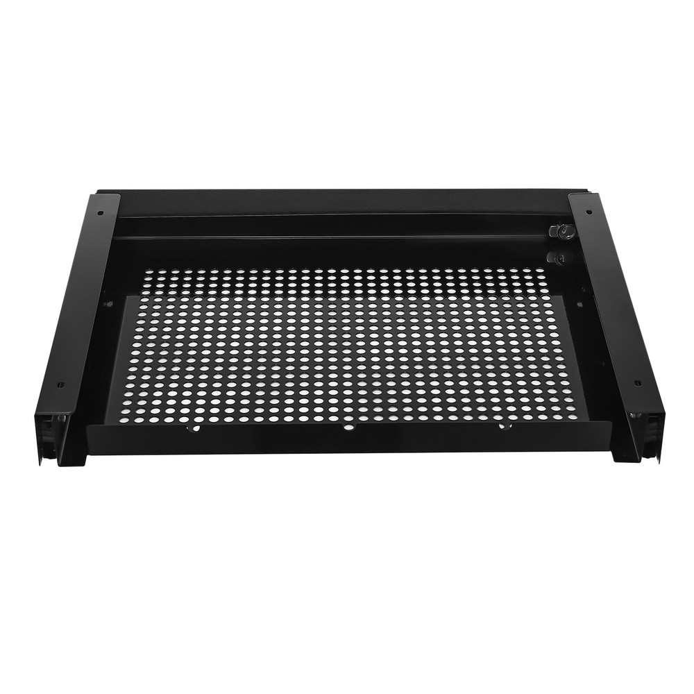 Slide Out Under Desk Keyboard Tray Pull Out Keyboard Drawer Shelf Vented Design