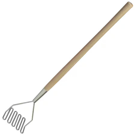 KRAFT TOOL DW103L Square Mud Masher, 36" Long